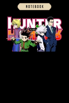 Notebook: Graphic cute hunters x for men women Notebook|6x9(100 pages)Blank Lined Journal For kids, ramen, anime, manga lovers, student, school, women, girls, boys, men, birthday gifts|Anime gifts