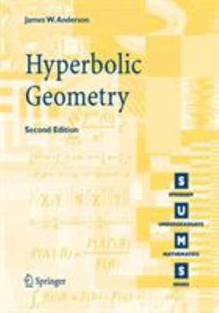 Paperback Hyperbolic Geometry Book
