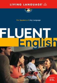 Hardcover fluent-english--living-language- [Large Print] Book