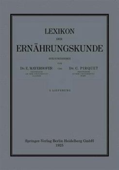 Paperback Lexikon Der Ernährungskunde [German] Book