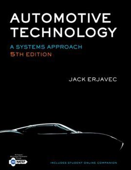 Hardcover Automotive Technology: A Systems Approach Book