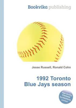 Paperback 1992 Toronto Blue Jays Season Book