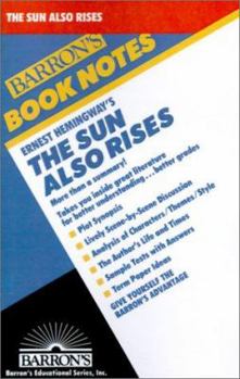 Paperback Ernest Hemingway's the Sun Also Rises Book