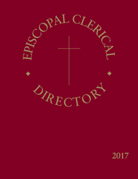 Hardcover Episcopal Clerical Driectory 2017 Book