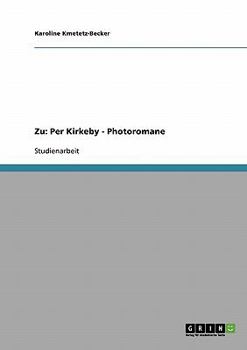 Paperback Zu: Per Kirkeby - Photoromane [German] Book
