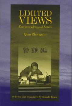 Hardcover Limited Views: Essays on Ideas and Letters Book