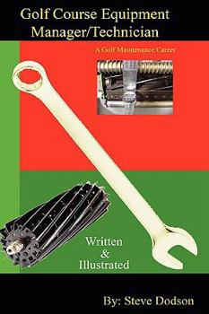Hardcover Golf Course Equipment Manager/Technician Book