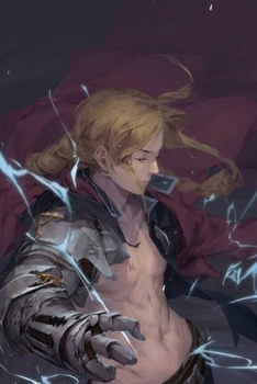 Journal: Fullmetal Alchemist Soft Glossy Cover Journal Lined Pages Book 6 x 9 Inches 110 Pages