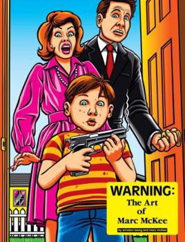 Paperback Warning: The Art of Marc McKee Book