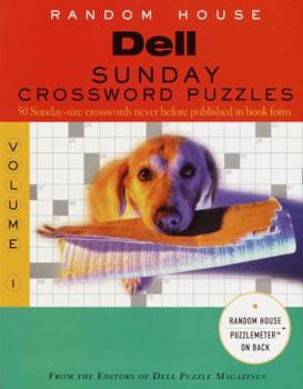 Paperback Dell Sunday Crossword Puzzles, Volume 1 Book