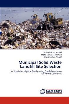 Paperback Municipal Solid Waste Landfill Site Selection Book