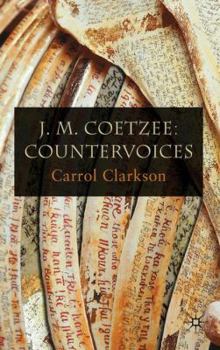 Hardcover J. M. Coetzee: Countervoices Book