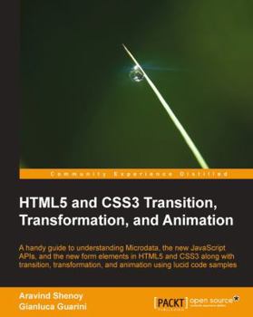 Paperback Html5 and Css3 Transition, Transformation and Animation Book