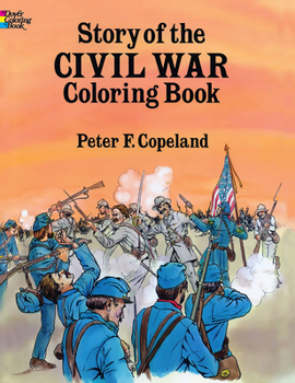 Paperback Story of the Civil War Coloring Book