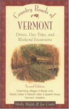 Paperback Country Roads of Vermont Book