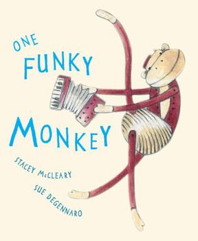 Hardcover One Funky Monkey Book