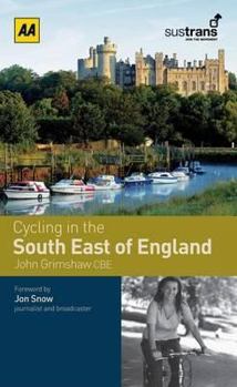 Paperback Cycling in the South East of England Book
