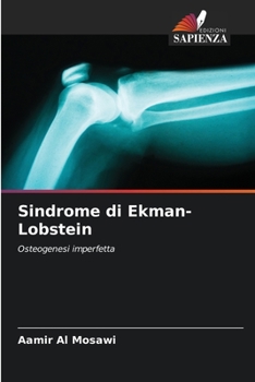 Paperback Sindrome di Ekman-Lobstein [Italian] Book