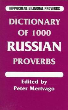 Paperback Dictionary of 1000 Russian Proverbs Book