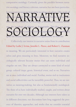Paperback Narrative Sociology Book
