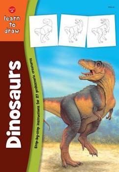 Paperback Learn to Draw Dinosaurs Book