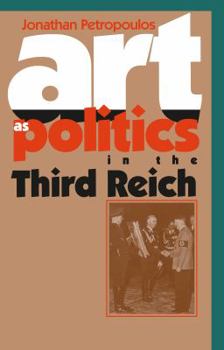 Paperback Art As Politics in the Third Reich Book