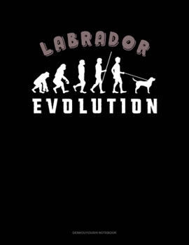 Paperback Labrador Evolution: Genkouyoushi Notebook Book