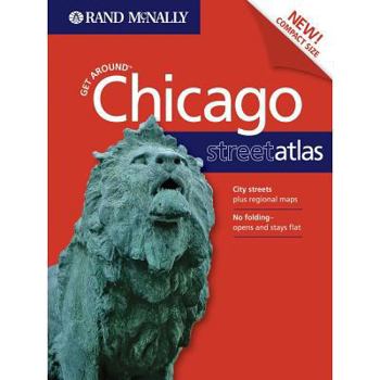 Spiral-bound Get Around Chicago Street Atlas 1ed Il Book