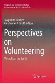 Paperback Perspectives on Volunteering: Voices from the South Book