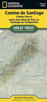 Camino de Santiago Overview and Planning Map (National Geographic Trails Illustrated Map, 5601)