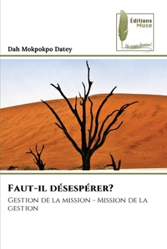 Paperback Faut-il désespérer? [French] Book