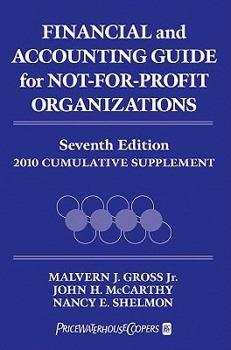 Paperback Financial and Accounting Guide for Not-For-Profit Organizations: Cumulative Supplement Book
