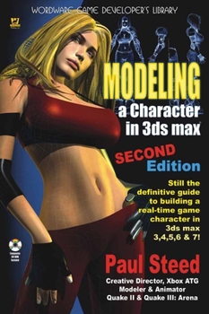 Paperback Modeling a Character in 3ds Max [With Cdrm] Book