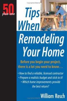 Paperback 50 Plus One Tips When Remodeling Your Home Book