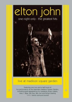 DVD Elton John: One Night Only Book