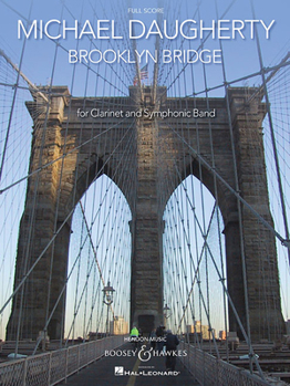 Paperback Brooklyn Bridge: For Solo Clarinet and Symphonic Band Full Score Book