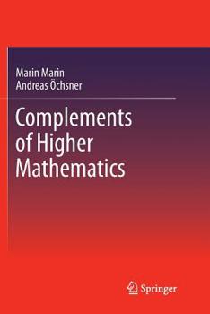 Paperback Complements of Higher Mathematics Book