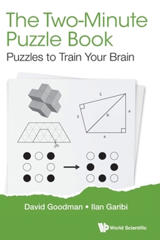 Hardcover The Two-Minute Puzzle Book: Puzzles to Train Your Brain Book