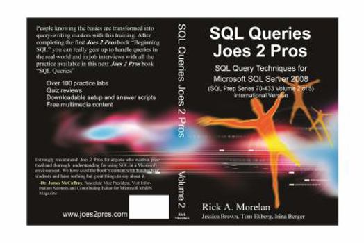 Paperback SQL Queries 2008 Joes 2 Pros Volume 2 Book