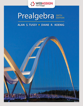 Electronics Webassign Printed Access Card for Tussy/Koenig's Prealgebra, Single-Term Book