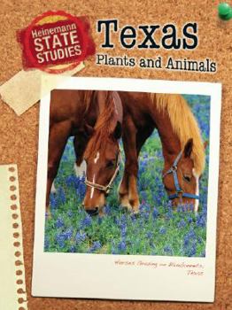 Library Binding Texas Plants and Animals Book
