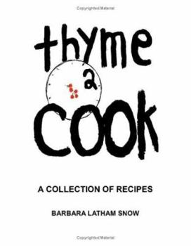 Paperback Thyme 2 Cook Book