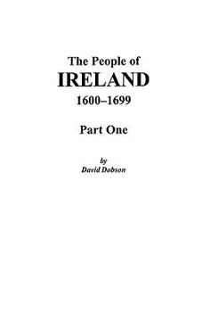 Paperback People of Ireland, 1600-1699: Part One Book