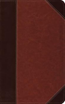 Imitation Leather ESV Thinline Reference Bible (Trutone, Brown/Cordovan, Portfolio Design) Book