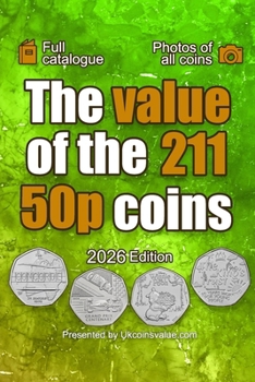 Paperback The value of the 211 50p coins Book