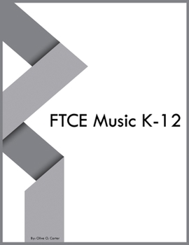 Paperback FTCE Music K-12 Book