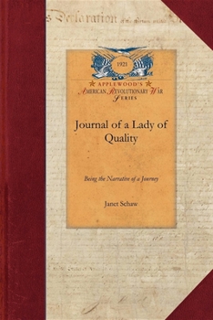 Paperback Journal of a Lady of Quality Book