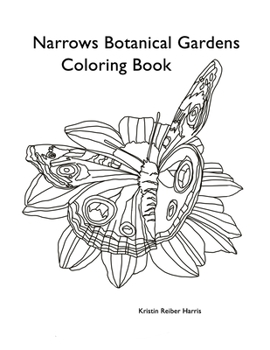 Paperback Narrows Botanical Gardens Coloring Book