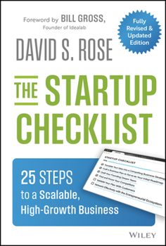 Hardcover The Startup Checklist: 25 Steps to a Scalable, High-Growth Business Book