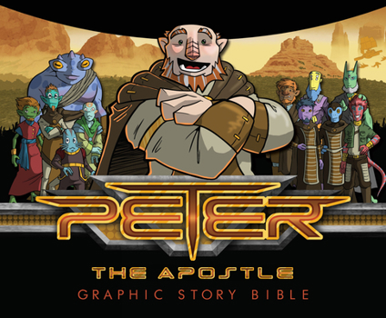 Hardcover Peter the Apostle: Graphic Story Bible Book